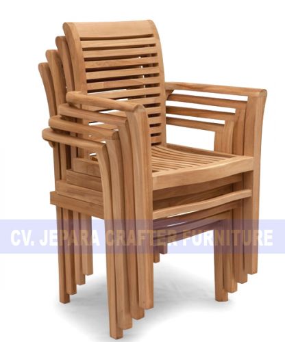 NEW STACKING ARM CHAIRS